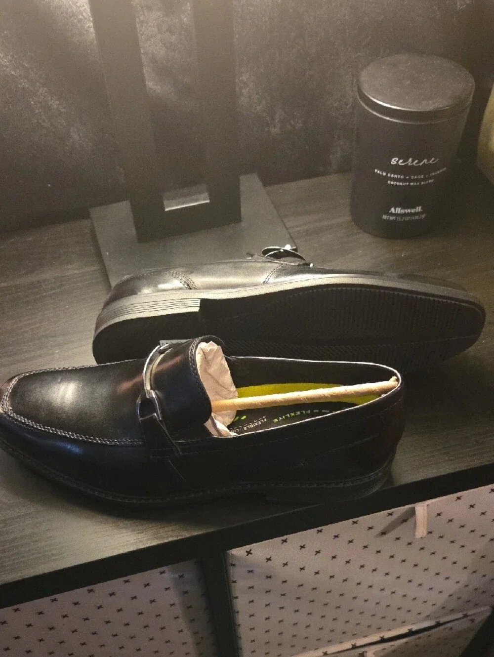Bostonian Black Leather Oxford Dress Shoe